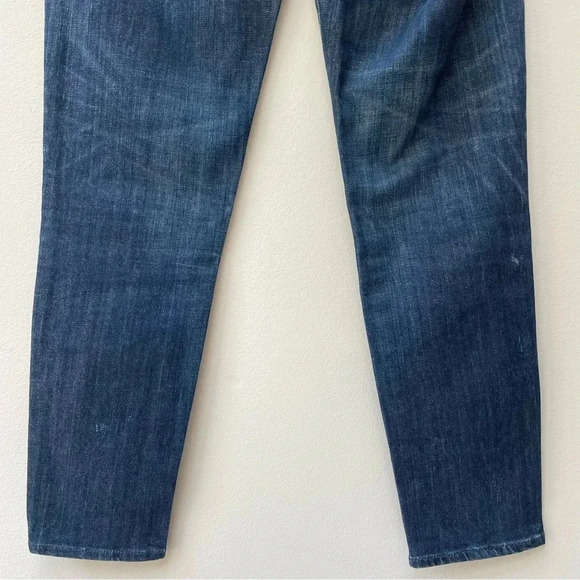 Citizens of Humanity Straight Cut Dark Indigo Blue Wash Denim Jeans Size 26 - Picture 7 of 13